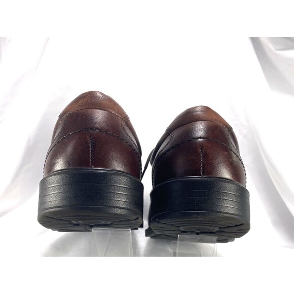 ECCO Men\'s Brown Leather Dress Shoes Lace Up Size 46 Used Good Condition main image 6